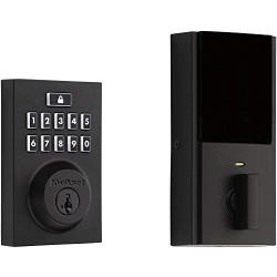 Kwikset CP913CNT-514S Kwikset 913CNT-S SmartCode Contemporary Single Cylinder Touchpad Electronic Deadbolt