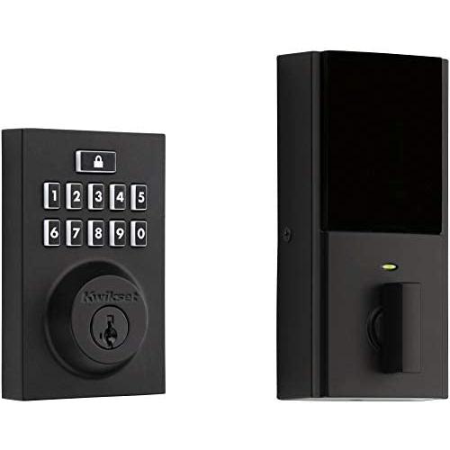 Kwikset CP913CNT-514S Kwikset 913CNT-S SmartCode Contemporary Single Cylinder Touchpad Electronic Deadbolt