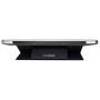 Invisible Laptop Stand, Pronimi Slim Ergonomic Portable Flip Laptop Stand for MacBook Air Mac Book Pro Tablets iPad Space Grey (Black), Light Adjustable Laptop Stand up to 15 inch