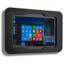 TABcare Security Anti-Theft Acrylic Case for MS Surface Go, Go 2 as Kiosk, POS, Store, Show Display. Configured as VESA, Wall Mount, Desktop Stand (Black, Wall Mount)