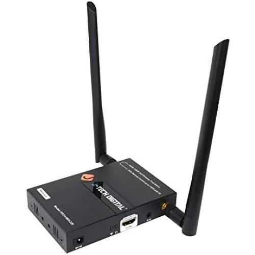 J-Tech Digital 2x2 Wireless Multi-Channel HDMI Matrix/Extender up to 45m (150ft) 1080P with IR and Remote Control [Receiver Only for JTECH-WEX-22D]