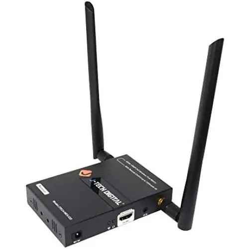 J-Tech Digital 2x2 Wireless Multi-Channel HDMI Matrix/Extender up to 45m (150ft) 1080P with IR and Remote Control [Receiver Only for JTECH-WEX-22D]