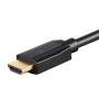 Monoprice DynamicView Ultra 8K HDMI Cable - 3 Feet - Black | High Speed, 48Gbps, Dynamic HDR, eARC