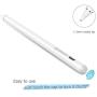 SURITCH Active Stylus Pen Rechargeable 1.5mm Fine Point Digital Electronic Smart Pen with Artists Glove Compatible with iPad iPhone Samsung Kindle Android Tablet and Other Touch Screen Devices-White
