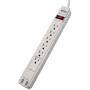 Tripp Lite 6 Outlet Surge Protector Power Strip 6ft Cord 990 Joules Dual USB Charging LED & INSURANCE (TLP606USB)