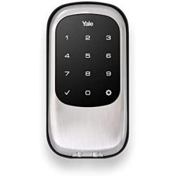 Yale Security YRD120-NR-619 YRD120NR619 Key Free Touchscreen Deadbolt, Satin Nickel