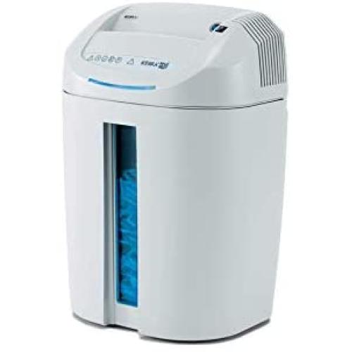 KOBRA +1 SS4 Professional Office Straight-Cut Shredder; Shreds up to 19 Sheets of Paper at a Time, CDs, DVDs and Credit Cards; Carbon Hardened Cutting Knives Unaffected by Staples and Clips