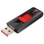 SanDisk 128GB Cruzer USB 2.0 Flash Drive - SDCZ36-128G-B35, Black/Red