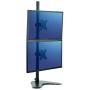 Fellowes Professional Series Free-Standing Dual Stacking Monitor Arm (8044001)