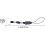 YOUOWO 10 pcs Nylon Lanyards for USB Flash Drive Cell Phone Key ipod mp3 mp4 ID card badge and other Small Electronic Devices Can disassemble Phone Charms detachable lanyard (10 PACK)