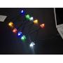 YAGE Tale Christmas Tree Shaped USB Charging Cable Christmas Light Phone Charger Cord 50inch 10LED Multicolor Compatible with Phone 5 5s 6 6plus 6s 6s Plus 7 7plus 8 8plus X XR XS XS Max 11Pro Max