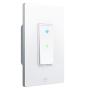 Geeni TAP Smart Light Switch, White, 1 Switch - No Hub Required - Requires Neutral Wire - Smart Light Switch Works with Amazon Alexa, Google Assistant &, Requires 2.4 GHz Wi-Fi