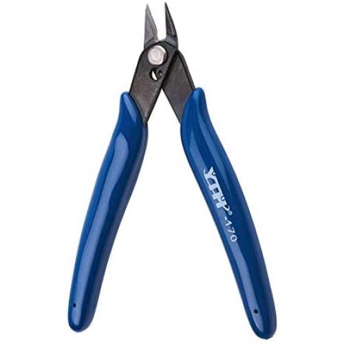 Beadthoven Professional Wire Cutter Cable Cutters Wire Steel Side Cutting Pliers Nippers Perfect for Electrical Jewelry Processing 5 Inch