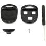 UTSAUTO Replacement For Lexus Key Fob Remote Shell Case Cover Fit For Lexus ES GS GX IS LS LX RX SC FCC-1 Pack
