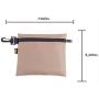 CLC Custom Leathercraft 1100 Multi-Purpose Clip-on Zippered Poly Bags, 3 Pack