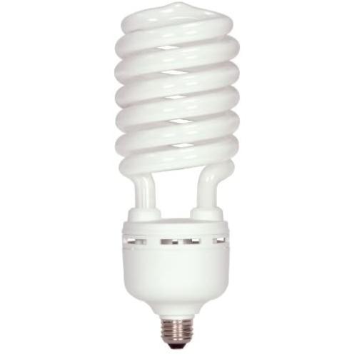 Satco S7377 105 Watt (400 Watt) 7000 Lumens Hi-Pro Spiral CFL Daylight White 5000K Medium Base 120 Volt Light Bulb