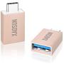 [10Gbps] USB-C to USB Adapter (2 Pack), XAOSUN 3.1 Type-C to USB Adapter, Support Superfast Data Sync(OTG) & Fast Charging, Fit for MacBook Pro 2020, Galaxy Note, Pixel, Nintendo Switch, iPad Pro 2020