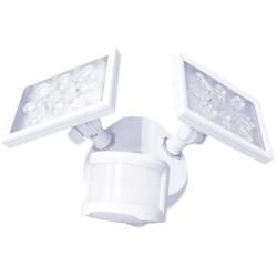 Aluminum Outdoor LED Security Light, 240°+90° Motion Activated Sensor floodlight, Dusk to Dawn, 3100 Lumen, 5000K, UL Certified, Waterproof, 35W 300W Incandescent Equiv, Patent Par Lens, White