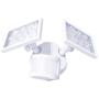 Aluminum Outdoor LED Security Light, 240°+90° Motion Activated Sensor floodlight, Dusk to Dawn, 3100 Lumen, 5000K, UL Certified, Waterproof, 35W 300W Incandescent Equiv, Patent Par Lens, White