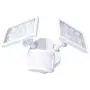 Aluminum Outdoor LED Security Light, 240°+90° Motion Activated Sensor floodlight, Dusk to Dawn, 3100 Lumen, 5000K, UL Certified, Waterproof, 35W 300W Incandescent Equiv, Patent Par Lens, White