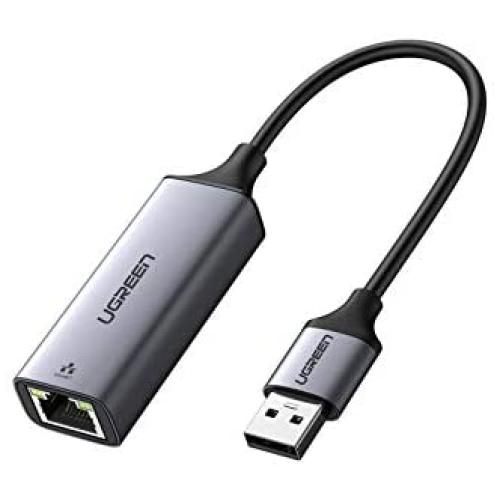 UGREEN USB Ethernet Adapter Aluminum USB 3.0 to Network Gigabit RJ45 LAN 10 100 1000 Mbps Adapter Converter Compatible for Nintendo Switch MacBook Mac Pro Mini iMac XPS Surface Pro Notebook PC