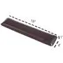 Bailey Full Size by Castle - Leather Ergonomic Computer Wrist Rest Pad for Keyboards with Around 104 Keys - Firm Keyboard Wrist Support for Typists, Gaming, and Heavy Office Use (Woodland, Full Size)