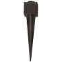 Hinkley Metal Ground Spike with Junction Box - 9” Ground Stakes Replacement for Outdoor Landscape Lighting, Bronze Finish, Aluminum Landscape Light Stake for 12V Fixtures, 0013-JBBZ
