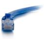 C2G 23828 Cat5e Cable - Snagless Unshielded Ethernet Network Patch Cable, Blue (1 Foot, 0.30 Meters)