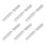 Antrader Foldable Travel Pocket Hair Comb & Brush Combo Styling Tool Men Women Combs White Pack of 6