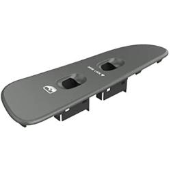 BASIKER Window Switch Cover, Passenger Side Door Switch Panel Bezel Trim for 2002-2010 Dodge Ram 1500 2500 3500, Taupe