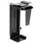 Under Desk Computer Mount with 360 Degree Swivel - CPU Holder for PC Desktop Tower