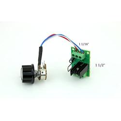 LED Dimmer PWM DC Lighting Dimmer Controller with Remote Knob for LED Incandescent Auto RV Marine Aircraft Interior Lighting