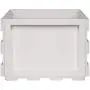 Crosley AC1004A-WH Record Storage Crate Holds up to 75 Albums, White Crosley AC1004A-WH Record Storage Crate Holds up to 75 Albums, White