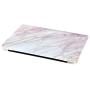 iDonzon Case for MacBook Pro 13 inch (A1278, 2008-2012 Release), Soft-Touch Matte Plastic Hard Protective Case Cover Only Compatible MacBook Pro 13 inch with CD-ROM Drive, Pink Marble