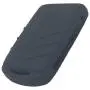 LemSa 2pcs Rubber Key Case Fob Cover Glove Skin Jacket Keyless Entry Protector Bag Compatible with Mazda 3 CX-30 CX-5 Mazda 6 2019 2020 WAZSKE11D01, Black+Blue