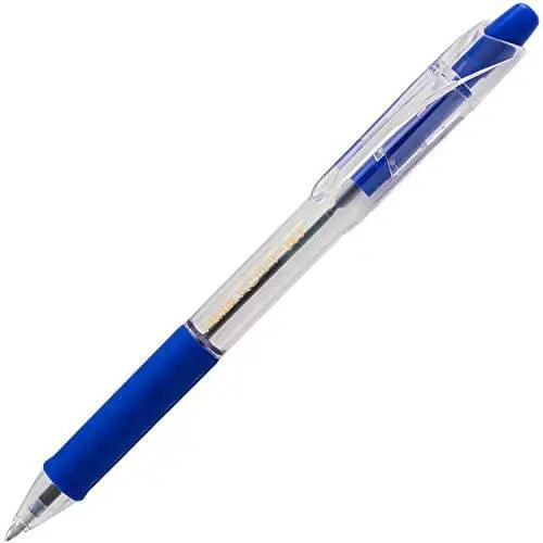 Pentel R.S.V.P. RT Retractable Ballpoint Pen, 1.0mm Tip, Blue Ink, Box of 12 (BK93-C)