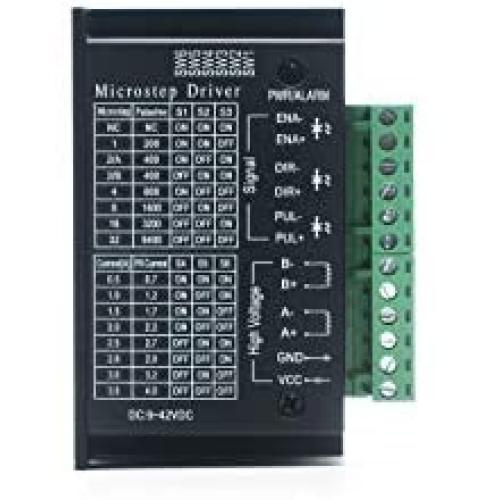 EASON Stepper Motor Driver TB6600 4A DC9-42V 32 Subdivision for Nema 17, 23 Series Stepper Motor CNC Controller single Axis Hybrid MicroStepping