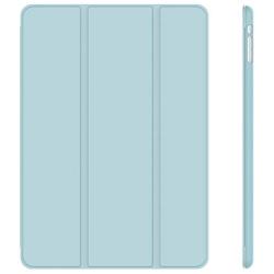 JETech Case for iPad Mini 1 2 3 (NOT for iPad Mini 4), Smart Cover with Auto Sleep/Wake, Light Blue
