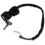 SHUmandala Ignition Key Switch fit YAMAHA YFM450 YFZ450 YFM400 YFZ400 KODIAK 450 400/WOLVERINE 450/GRIZZLY 450 400 EPS 5ND-82510-00-00 5ND-82510-01-00 5TG-82510-01-00 5TG-82510-00-00