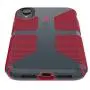 Speck Products CandyShell Grip iPhone XR Case, Charcoal Grey/Dark Poppy Red