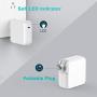 SZPOWER 65/61W USB C Charger Power Adapter Compatible with MacBook Pro 13, 15 inch, USBC New Air 13 inch 2020, 2019, 2018, 12 inch, Thunderbolt 3 Laptop Power Supply Type C, LED, 6.6ft USB C to C Cord