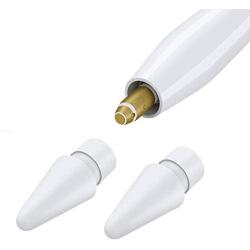 Replacement Tips Compatible with Apple Pencil 2 Gen iPad Pro Pencil - Apple Pencil iPencil Nib for iPad Apple Pencil 1 st/Pencil 2 Gen White 2 Pack