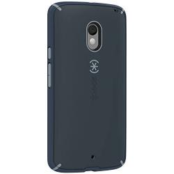 Speck Products Mighty Shell Cell Phone Case for Motorola Droid - Retail Packaging - Charcoal/Nickel Grey