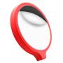 3PCS Alquar Compatible for iPhone 12 Magsafe Magnetic Charger Silicone Case, Gel Pad Cover for Magsafe Wireless Magnetic Charger (Red)