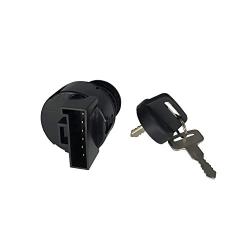 SHUmandala 6 Pins 3 Position Ignition Key Switch Replace Polaris 400 500 700 800 SPORTMAN/ATP 330 500/Big Boss 500 6x6/Hawkeye 300/Xpedition 325 425/Xplorer 250 4011002 4012165 4010390 401216