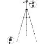 50'' Aluminum Camera Tripod with Built in Bubble Level Indicator for All GoPro HERO Cameras + Tripod Mount & an eCostConnection Microfiber Cloth