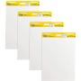 Super Sticky Easel Pad, 25 x 30 Inches, 30 Sheets/Pad, 4 Pads, Large White Premium Self Stick Flip Chart Paper, Super Sticking Power (559-4)
