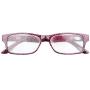Eyekepper 6-Pack Spring Hinges Patterned Rectangular Reading Glasses Include Computer Readers Women +2.5