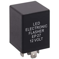 smseace EP27 5p 12V Electronic LED Flasher relays Used for Universal Motorcycle Turn Signal Bulbs Hyper Flasher Relay