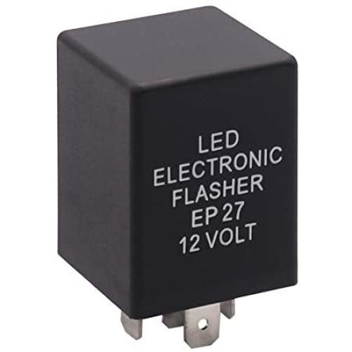 smseace EP27 5p 12V Electronic LED Flasher relays Used for Universal Motorcycle Turn Signal Bulbs Hyper Flasher Relay